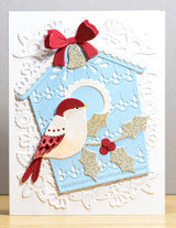 Poppy Stamps Nordic Birdhouse Craft Die - 2802