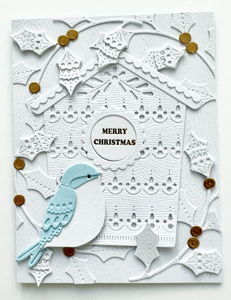 Poppy Stamps Nordic Birdhouse Craft Die - 2802