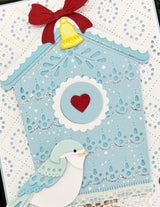 Poppy Stamps Nordic Birdhouse Craft Die - 2802
