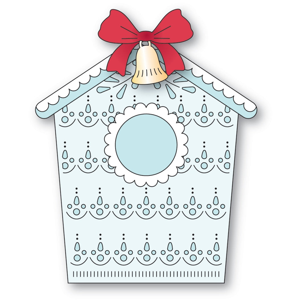 Poppy Stamps Nordic Birdhouse Craft Die - 2802