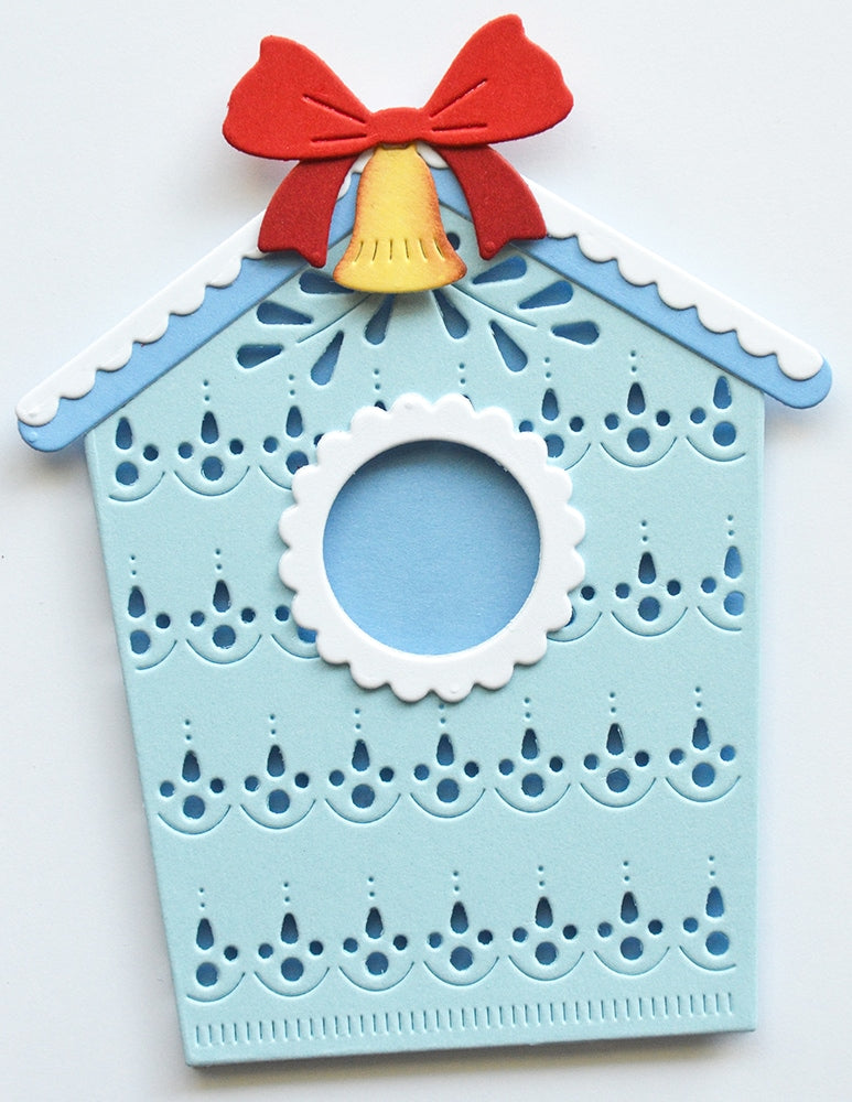 Poppy Stamps Nordic Birdhouse Craft Die - 2802