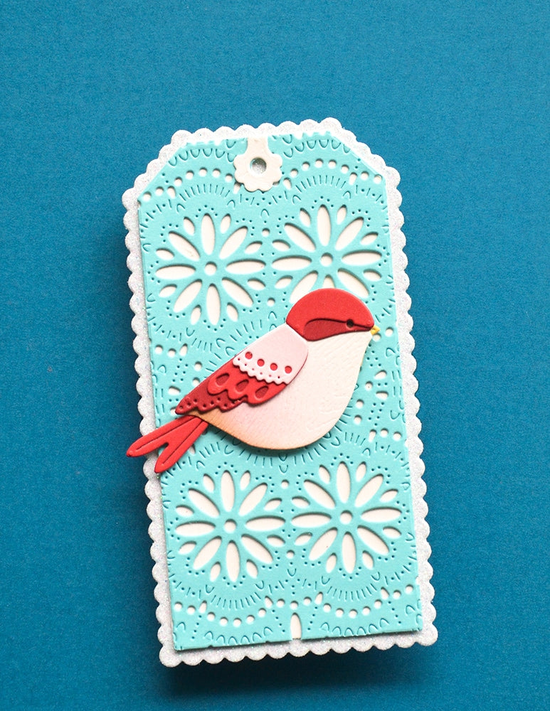 Poppy Stamps Scalloped Framer Tags Craft Die - 2791
