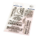 Pinkfresh Studio Once Upon a Holiday stamp/ Die Bundle