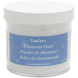 FloraCraft Diamond Dust Glitter 14oz Clear Glass