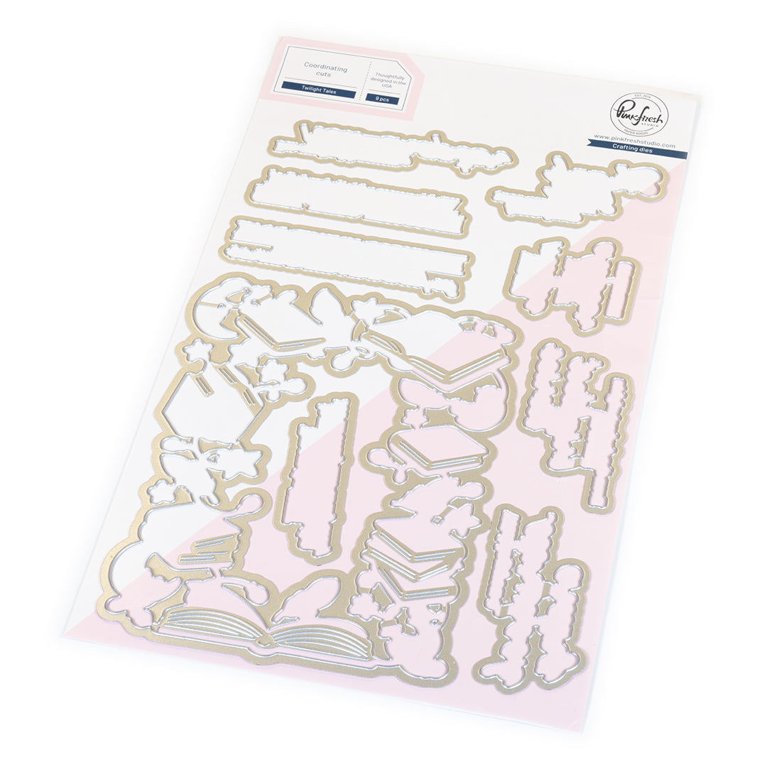Pinkfresh Studio Twilight Tales stamp, Stencil & Die Bundle