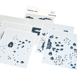 Pinkfresh Studio Dreamer's Forest cling stamp & Stencil Bundle