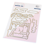 Pinkfresh Studio Flower Market stencil & Die Bundle