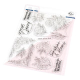 Pinkfresh Studio Peony Glow stamp/Die/Stencil/Washi Bundle