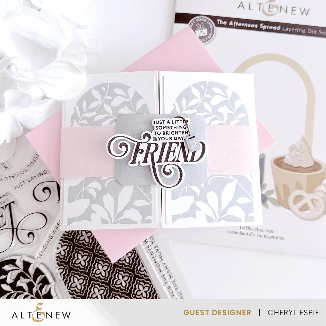 Altenew Craft Your Life Project Kit: The Afternoon & Add-on Die Bundle