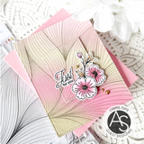 Alex Syberia Designs Abstract Background Stamp Set & Die set