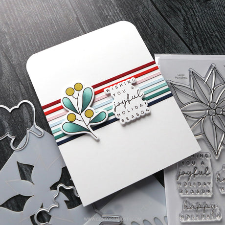 Concord & 9th Kristina Werner Winter Greenery Stamp and Die Bundle