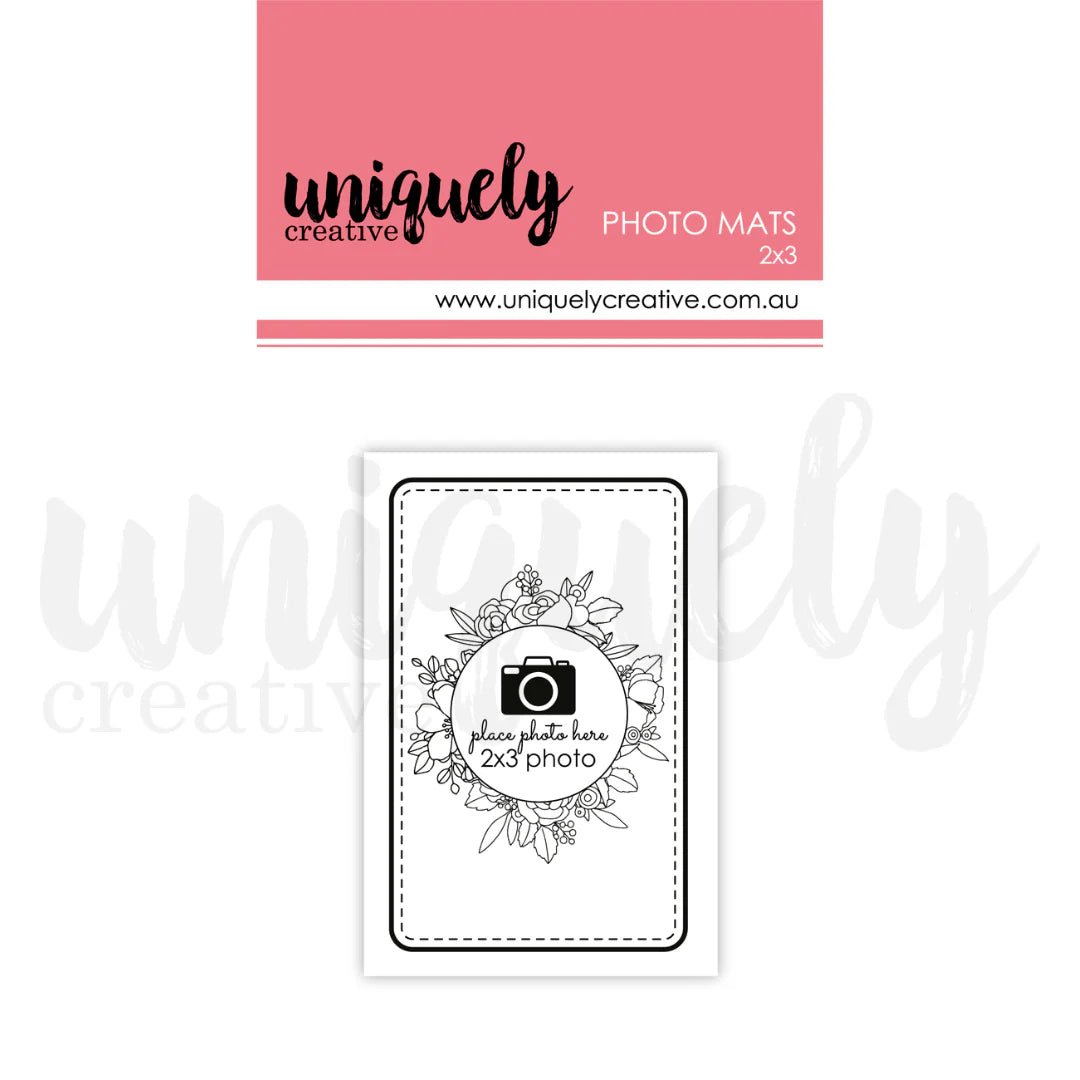 Uniquely Creative 2x3 Photo Mats