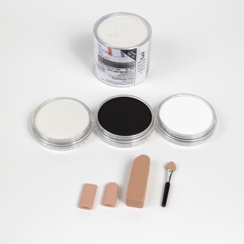 PanPastel 3 Colour Sets Blending & Shading
