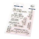 Pinkfresh Studio On My Mind stamp / Die Bundle