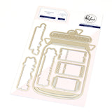 Pinkfresh Studio Jar of Wishes die/ Stencil Bundle