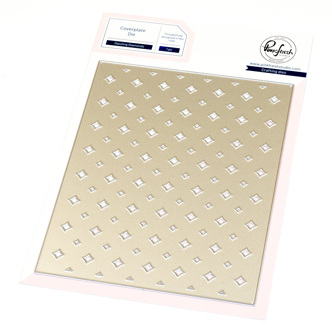 Pinkfresh Studio Dazzling Diamonds coverplate die