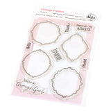 Pinkfresh Studio Cottage Frames Stamp/die/stencil Bundle