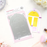 Pinkfresh Studio Arched Elegance Stencil & Die Bundle