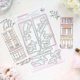 Pinkfresh Studio Darling District Stamp, Die & Stencil Bundle