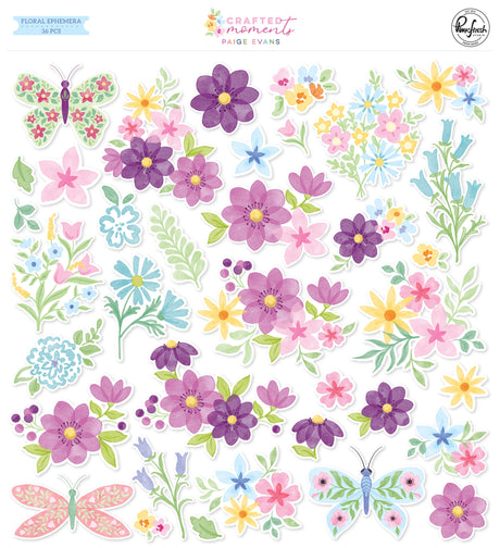 Pinkfresh Studio Crafted Moments: Floral Ephemera