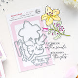 Pinkfresh Studio Bloom & Buds Stamp / Die / Stencil Bundle