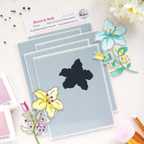 Pinkfresh Studio Bloom & Buds Stamp / Die / Stencil Bundle