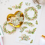 Pinkfresh Studio Treasured Greetings stamp & Die bundle