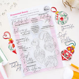 Pinkfresh Studio Ornamental Beauty stamp die stencil Bundle