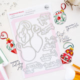 Pinkfresh Studio Ornamental Beauty stamp die stencil Bundle