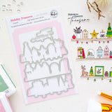 Pinkfresh Studio Holiday Treasures stamp die stencil Bundle