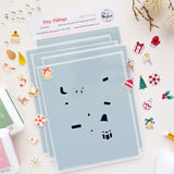 Pinkfresh Studio Tiny Tidings stamp die stencil
