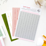 Pinkfresh Studio Starlit Strands press plate