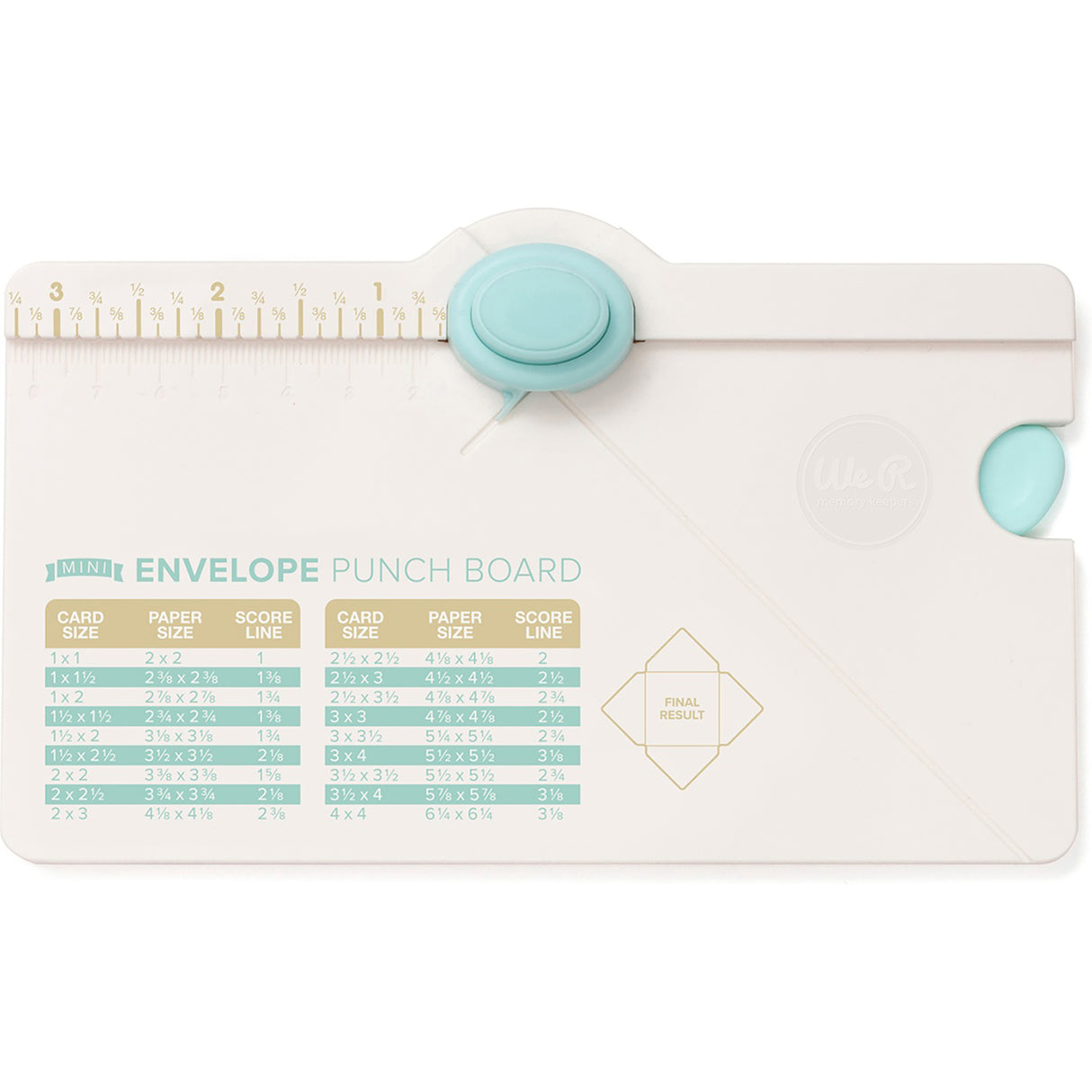 We R Punch Board Mini Envelope