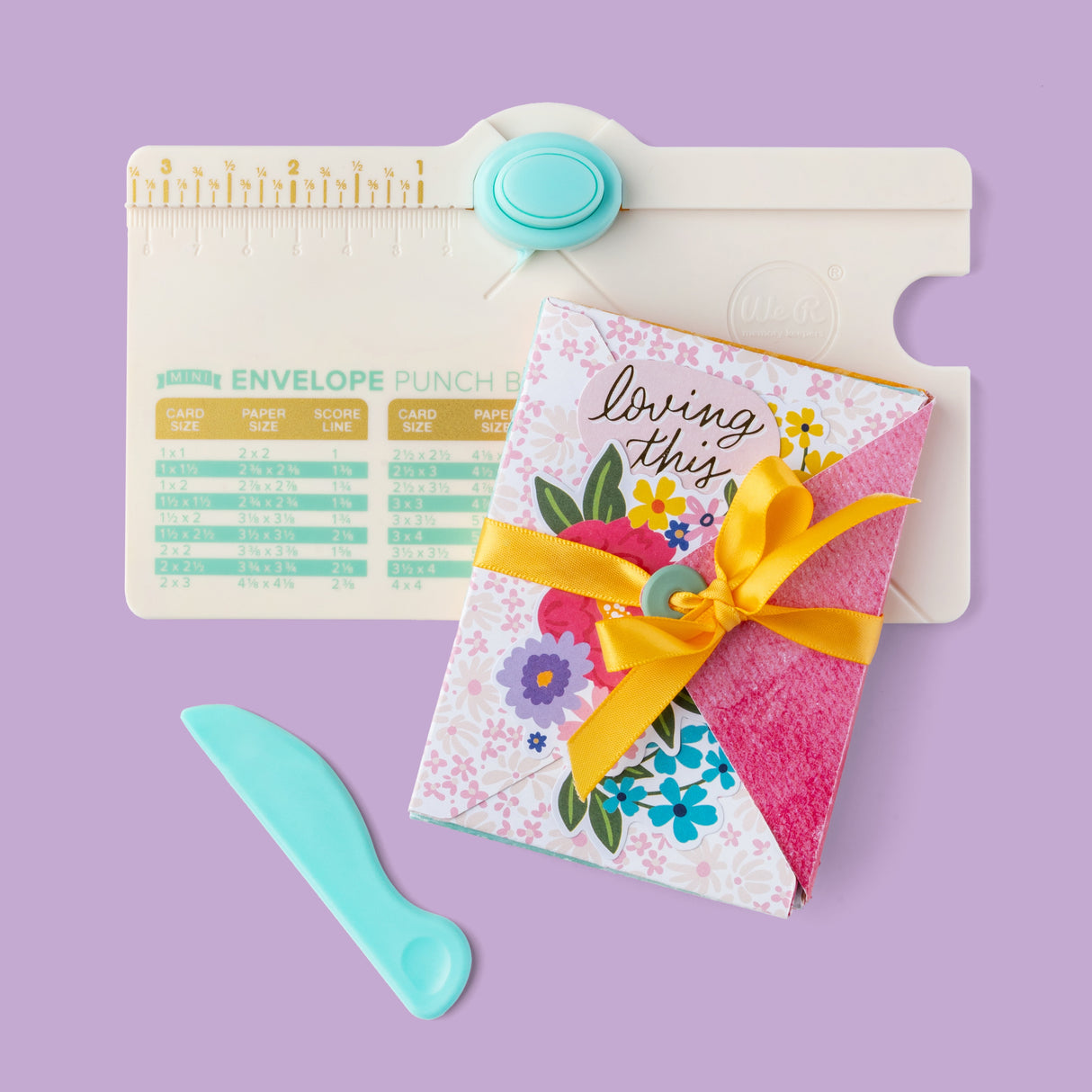 We R Punch Board Mini Envelope