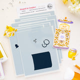 Pinkfresh Studio Steeped in Comfort stencil stamp and die