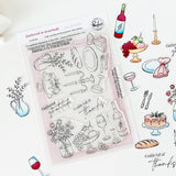Pinkfresh Studio Gathered in Gratitude Stamp , Die & Stencil Bundle