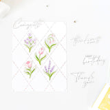 Pinkfresh Studio  Petite Florals Press Plate