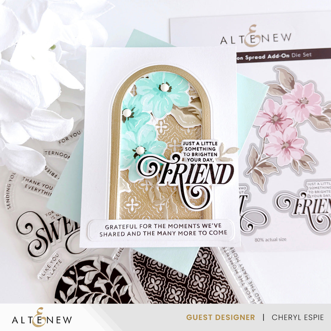 Altenew Craft Your Life Project Kit: The Afternoon & Add-on Die Bundle