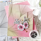 Alex Syberia Designs Abstract Background Stamp Set & Die set