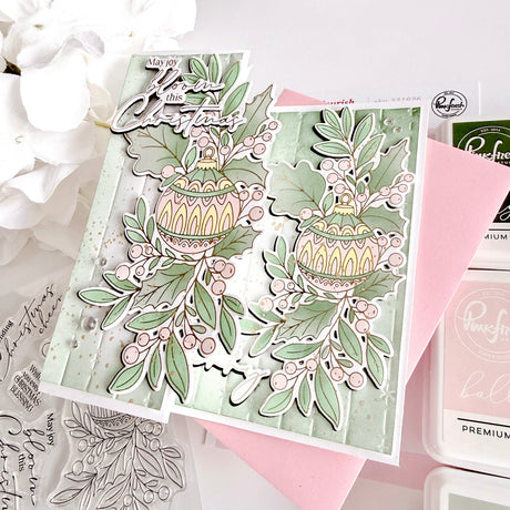 Pinkfresh Studio Starlit Strands press plate