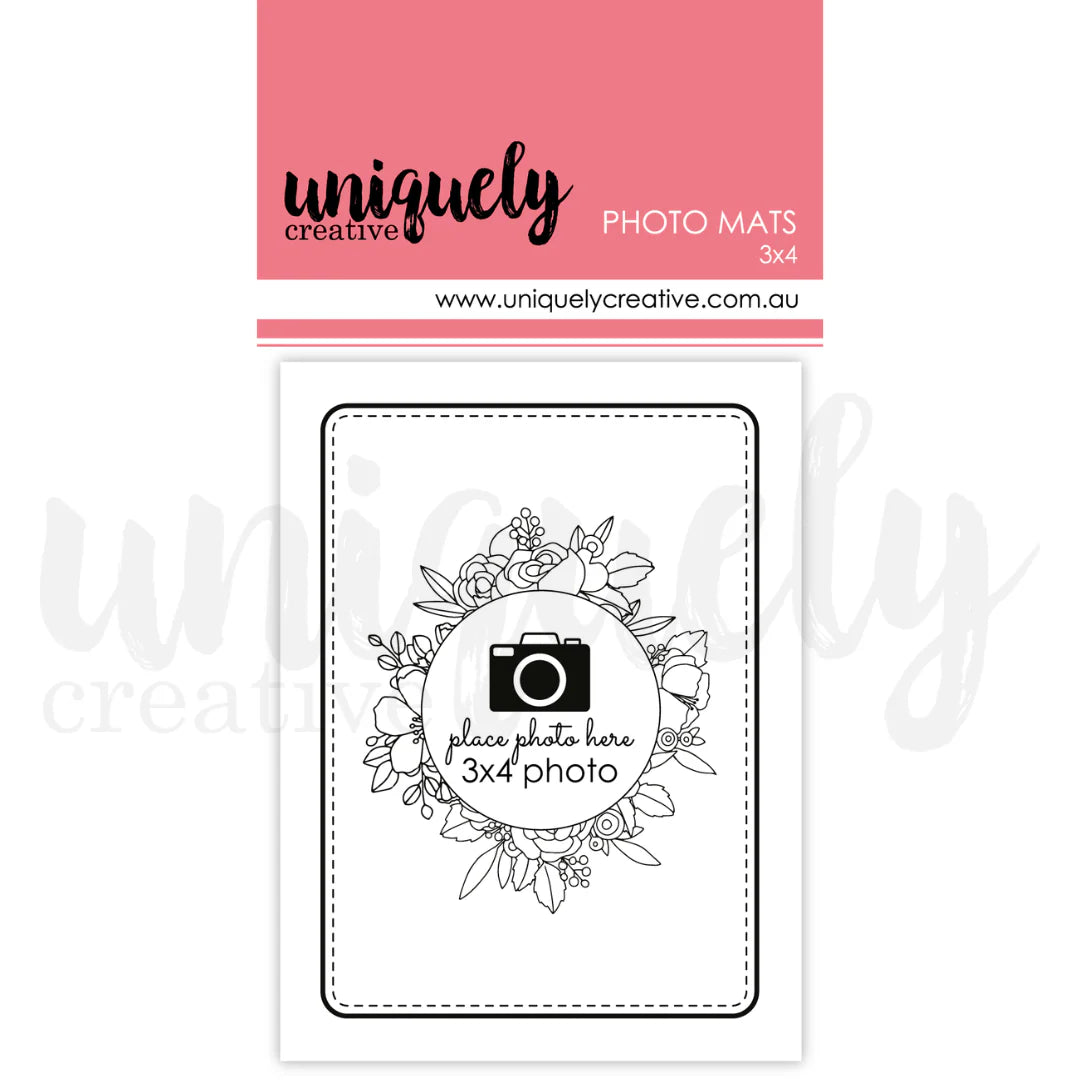 Uniquely Creative 3x4 Photo Mats
