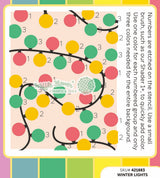 Waffle Flower Winter Lights Stencil - 421883