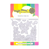 Waffle Flower Crafts Poinsettia Frame Die