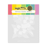 Waffle Flower Crafts Hibiscus Cluster Stencil