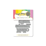 Waffle Flower Simple Greetings Trio Die - 422196