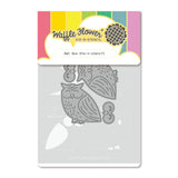 Waffle Flower Owl Duo Die-n-stencil - 422243