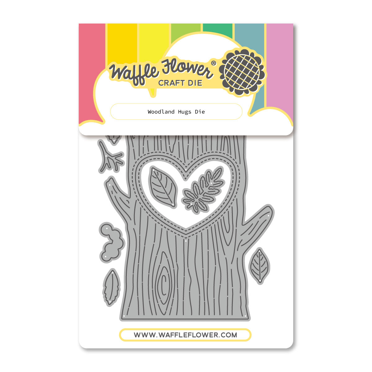 Waffle Flower Woodland Hugs Die - 422248