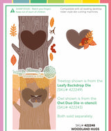 Waffle Flower Woodland Hugs Die - 422248