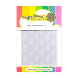 Waffle Flower Craft Happy Leaves Texture Die