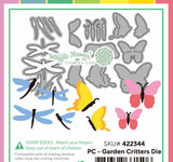 Waffle Flower Craft Postage Collage Garden Critters Die